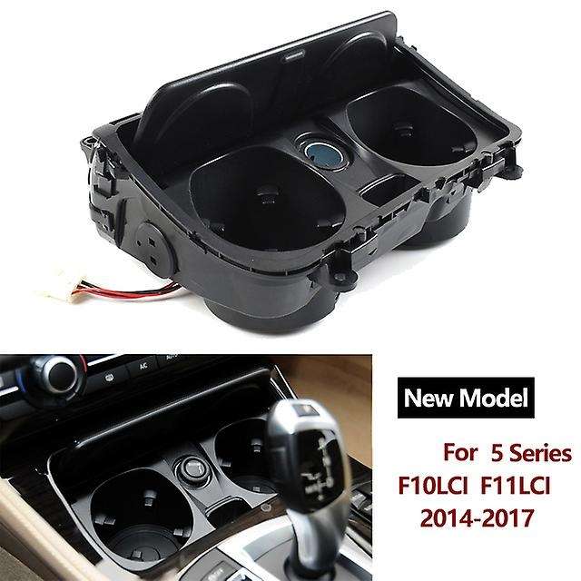 Car Central Console Drink Cup Holder Assembly -Lighter Base for  5 Series F10 F11 F10LCI F11LCI 2014