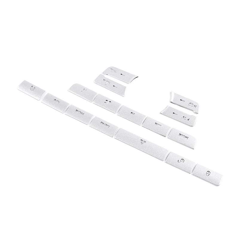 Car Central Control Air Conditioner Button Decoration Sticker for XJ 2012-2015 Car Accessories