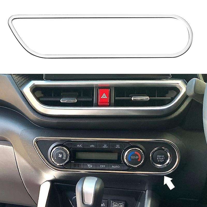 Car Central Control Air Conditioning Decorative Frame Air Conditioning Air Outlet Cover for Raize 20