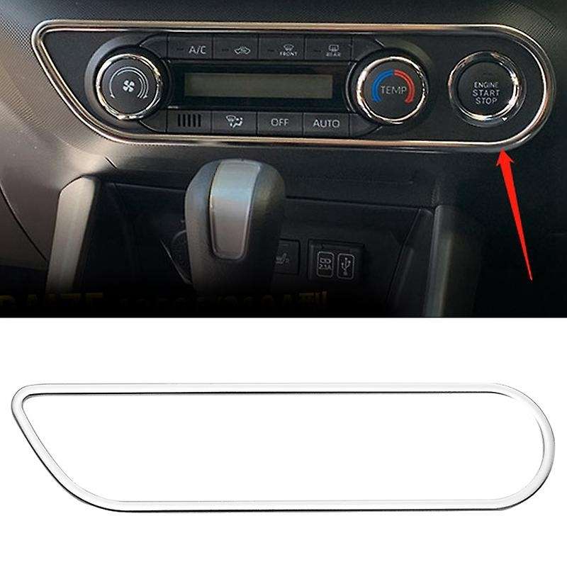 Car Central Control Air Conditioning Decorative Frame Air Conditioning Air Outlet Cover for Raize 20