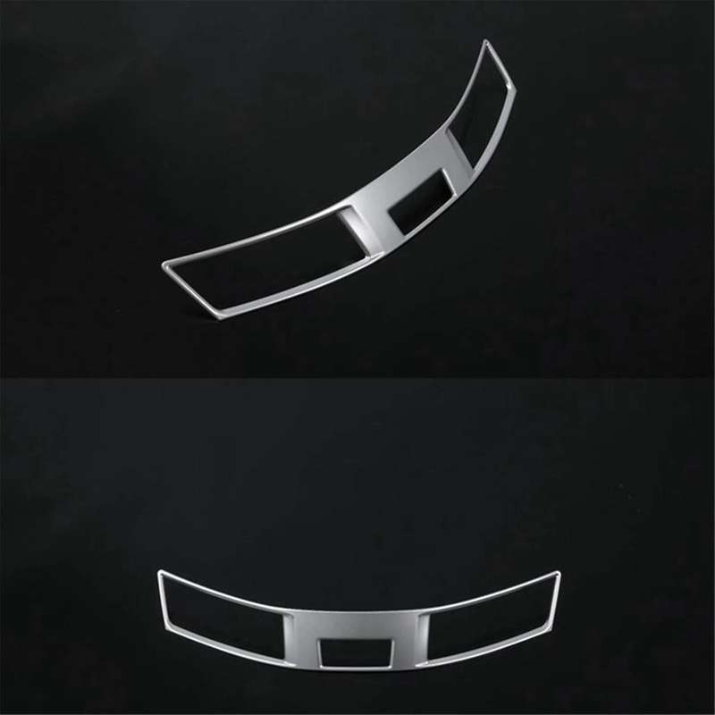 Car Central Control Air Conditioning Outlet Vent Frame Cover Trim Sticker for NP300 2016-2021 A