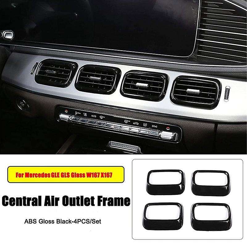 Car Central Control Air Outlet Frame Decoration for GLS Class W167 GLE350/400D/450 GLE53 2020