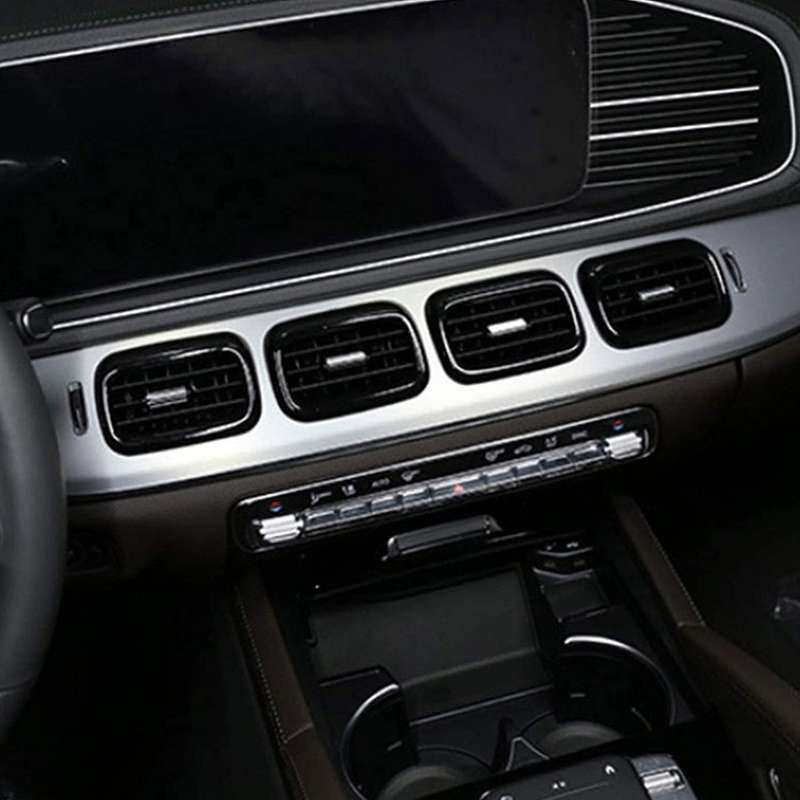Car Central Control Air Outlet Frame Decoration for GLS Class W167 GLE350/400D/450 GLE53 2020