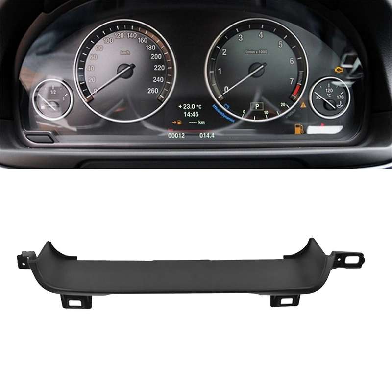 Car Central Control Dashboard Decorative Frame Dashboard Lower Trim Frame Cover for 5 Series F10 201