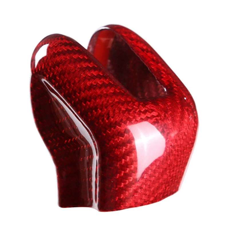 Car Central Control Gear Knob Trim Cover for XC60 XC90 S90 V90 S60 2015-2020 Shift Head Carbon Fiber