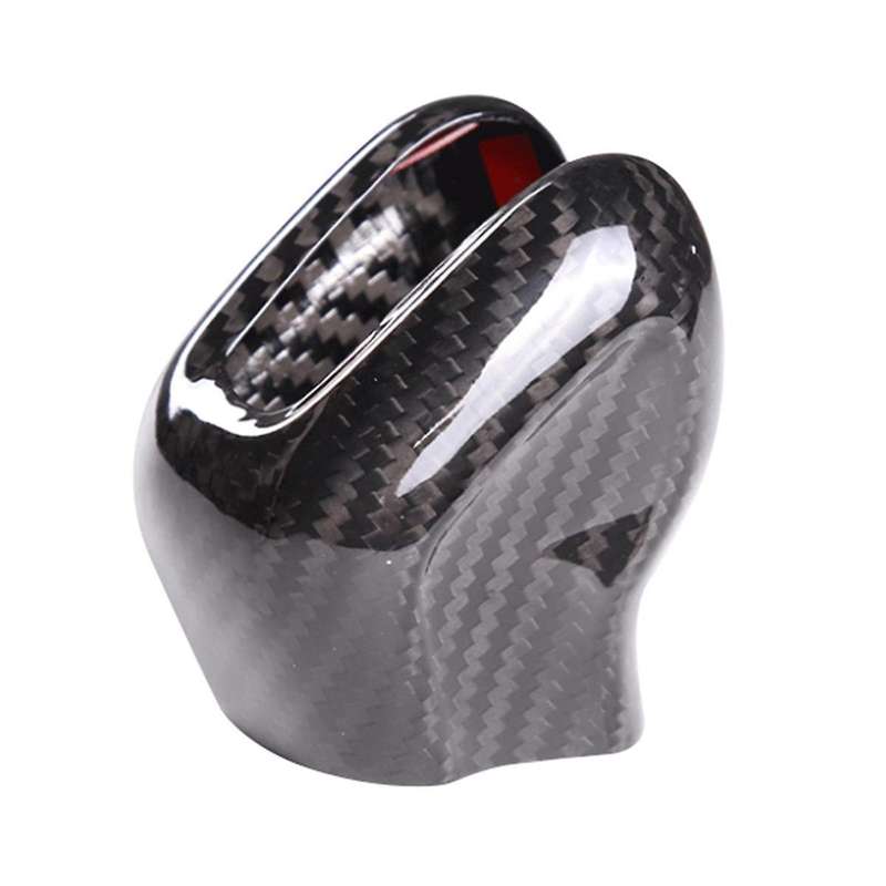 Car Central Control Gear Knob Trim Cover for XC60 XC90 S90 V90 S60 2015-2020 Shift Head Carbon Fiber