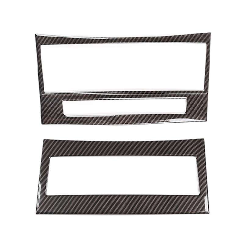 Car Central Control CD Button Frame Panel Cover Sticker for E Class W212 2014-2015
