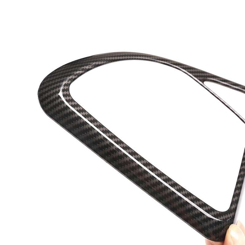 Car Central Control Gear Shift Panel Frame Cover Trim ABS Carbon Fiber for 1 Series E81 E82 E87 2007