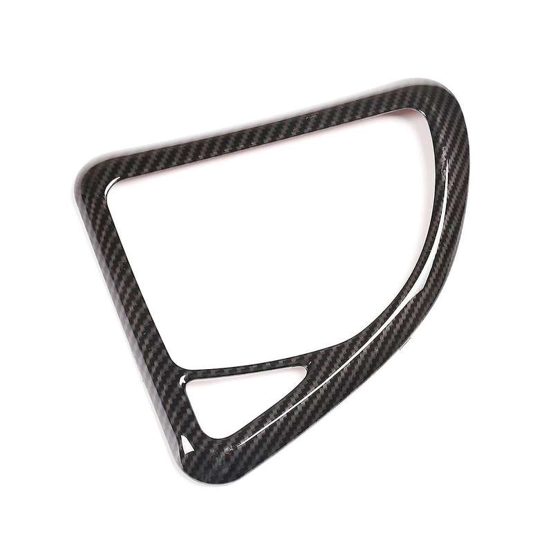 Car Central Control Gear Shift Panel Frame Cover Trim ABS Carbon Fiber for 1 Series E81 E82 E87 2007