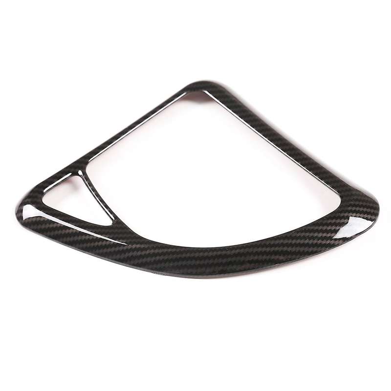 Car Central Control Gear Shift Panel Frame Cover Trim ABS Carbon Fiber for 1 Series E81 E82 E87 2007