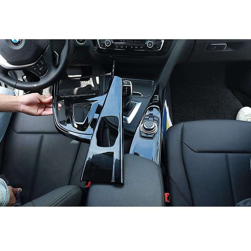 Car Central Control Gear Shift Decorative Panel Sticker ABS Plastic for 3 Series F30 F35 320Li 2013-