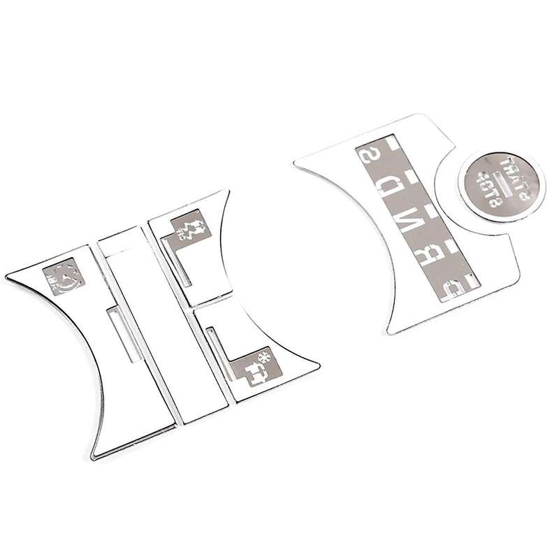 Car Central Control Gear Shift Panel Button Cover Sticker Fit for Xf 2012 2013 2014 2015