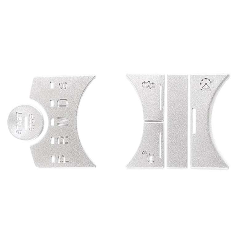 Car Central Control Gear Shift Panel Button Cover Sticker Fit for Xf 2012 2013 2014 2015