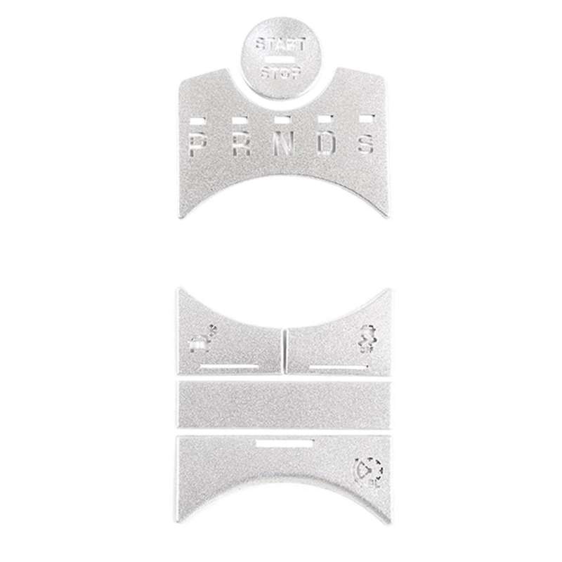 Car Central Control Gear Shift Panel Button Cover Sticker Fit for Xf 2012 2013 2014 2015