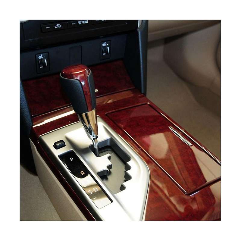 Car Central Control Gear Shift Panel Trim Frame for 2007-2013 Automatic Gearbox Shift Knob Cover,woo