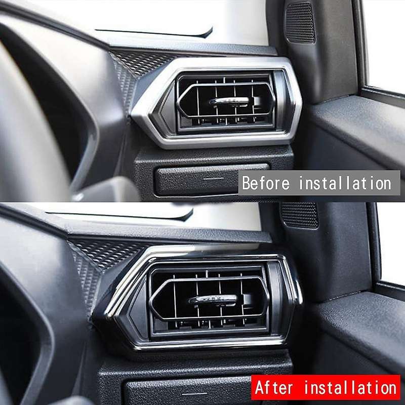 Car Central Control Instrument Air Conditioning Air Outlet Vent Duct Panel Decorative Cover for Raiz