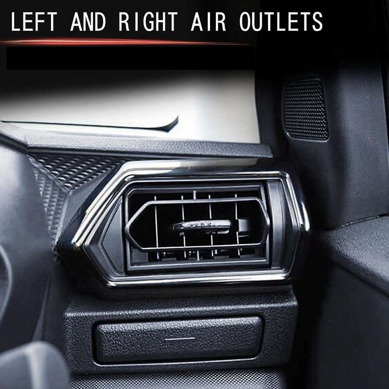 Car Central Control Instrument Air Conditioning Air Outlet Vent Duct Panel Decorative Cover for Raiz