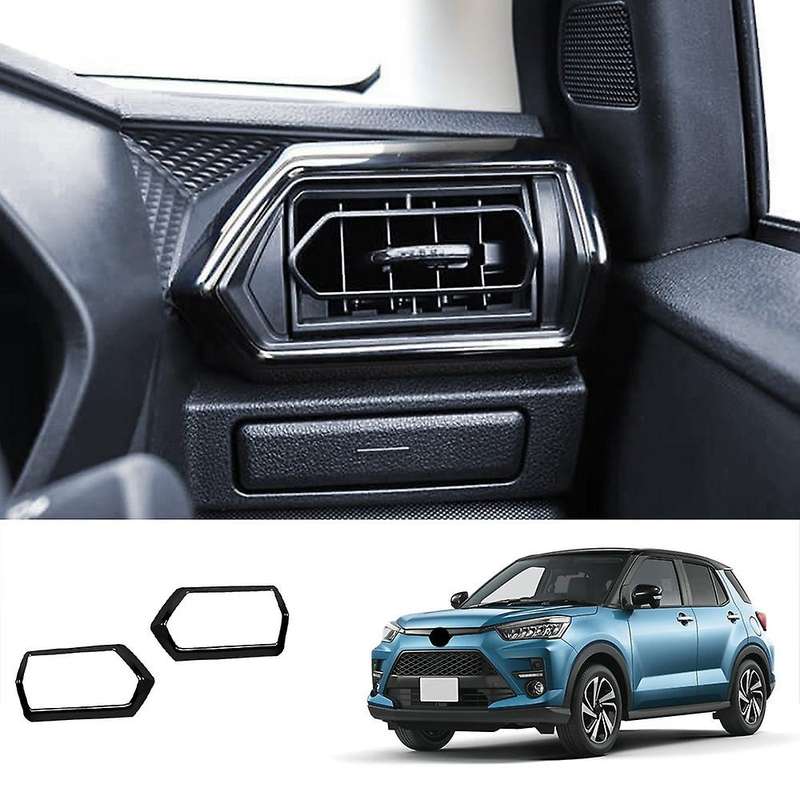 Car Central Control Instrument Air Conditioning Air Outlet Vent Duct Panel Decorative Cover for Raiz
