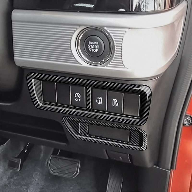 Car Central Control MultiFunction Button Trim Frame for SPACIA 2017-2022 Car Interior Accessorie RHD