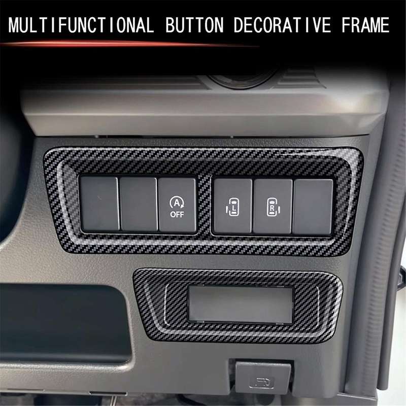 Car Central Control MultiFunction Button Trim Frame for SPACIA 2017-2022 Car Interior Accessorie RHD