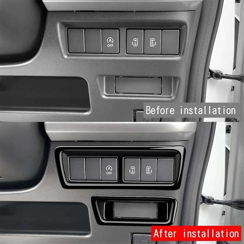 Car Central Control MultiFunction Button Trim Frame for SPACIA 2017-2022 Car Interior Accessorie RHD