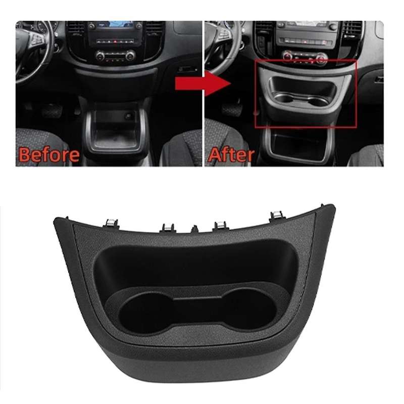 Car Central Control Instrument Cup Holder Drink Cup Holder for Metris W447 2016-2020