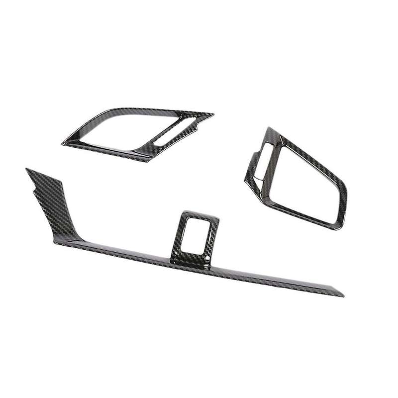 Car Central Control Outlet Decoration Cover Trim Sticker for 10Th Gen 2016-2020 Carbon Fiber