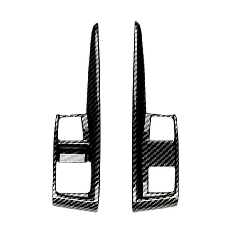 Car Central Control Panel Gear Shift Cover Trim Strips for 10Th 2016-2021 for Left-Hand Drive Carbon