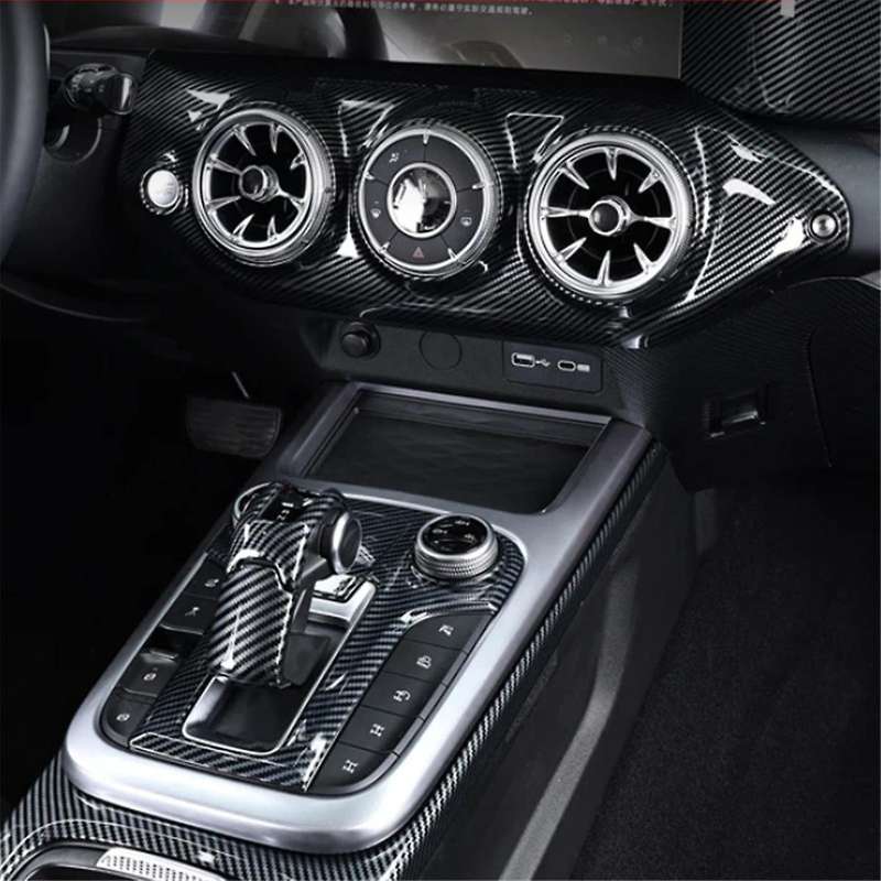 Car Central Control Trim Panel Cover Car Accessories for WEY TANK 300 Tank300 2022 Air Outlet Cover