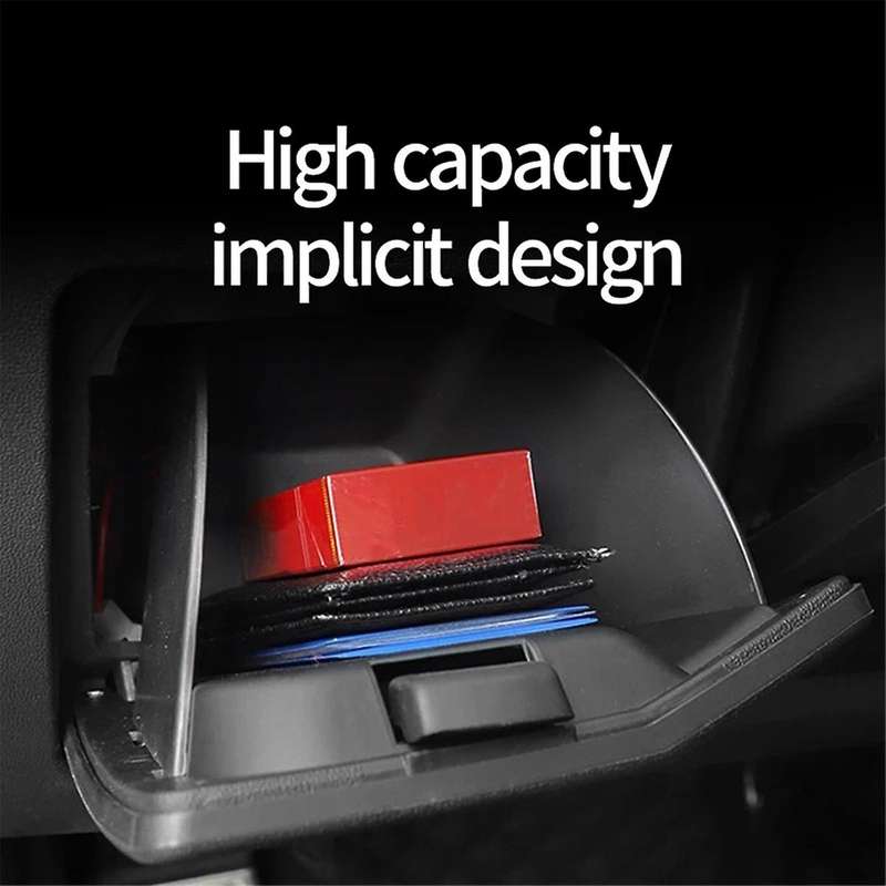 Car Central Driver Side Storage Box Console Storage Glove Box Holder for A3 8Y 2021-2023 Interior Ac