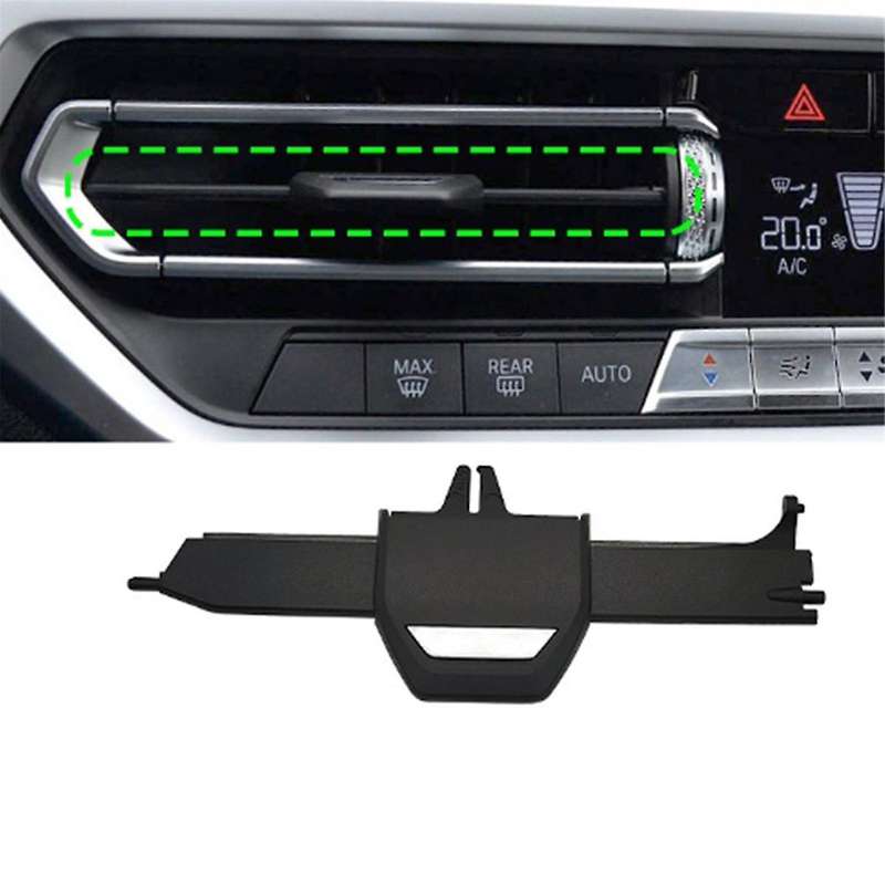 Car Central Left Ac Air Conditioning Vent Grill Outlet Clip Repair Kit for 3 Series G20 2019-2022 Z