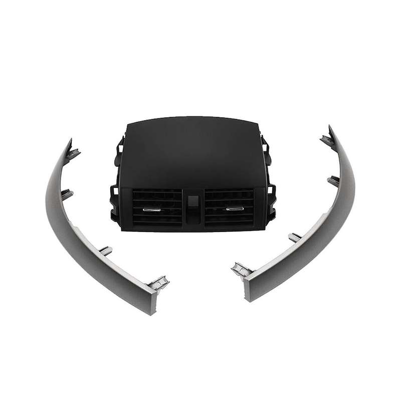 Car Central Dash A/c Air Outlet Grille Panel+chrome Trim Strip for Altis 2007-2013 55670-02160