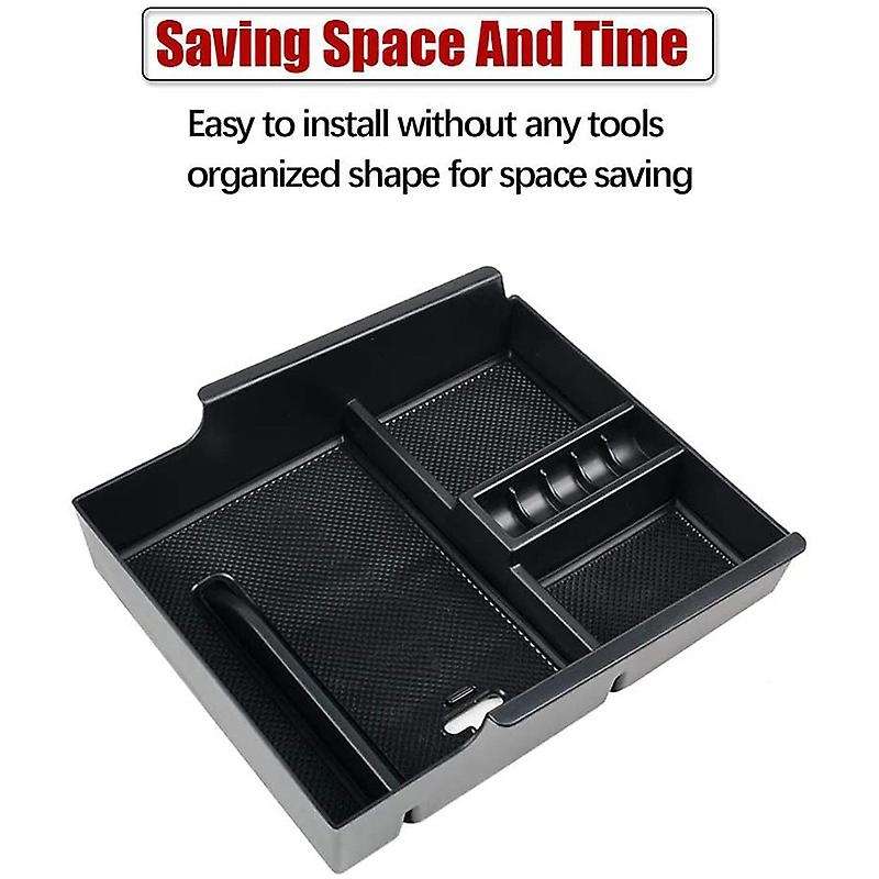 Car Central Interior Armrest Insert Organizer Storage Box Fit for Alphard Vellfire 2015-2018