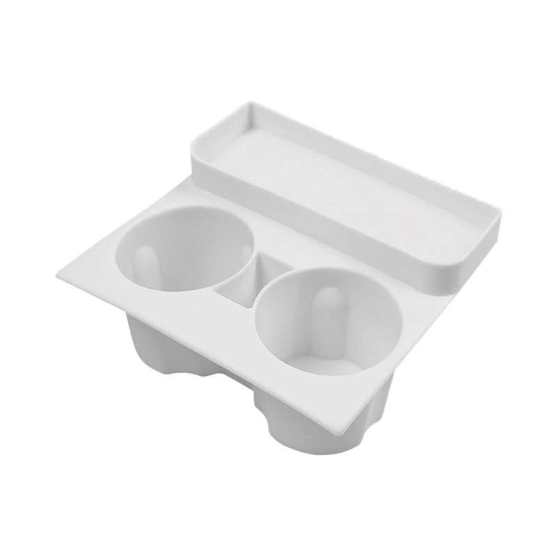 Car Central Control Water Cup Limiter One-piece Silicone Water Cup Holder Pad for Model3 Y 2021-202