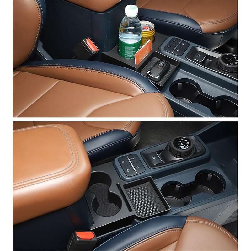 Car Central Control Water Cup Holder Storage Box Phone Holder Organizer Tray for 2022 Car Accessorie