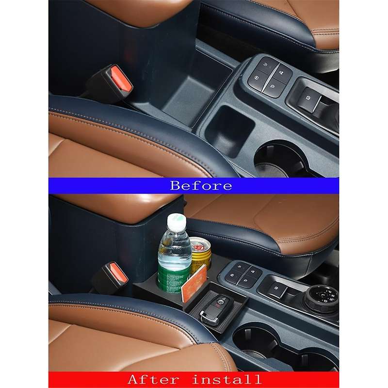 Car Central Control Water Cup Holder Storage Box Phone Holder Organizer Tray for 2022 Car Accessori