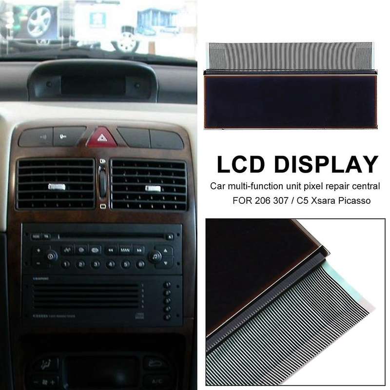 Car Central Navigator LCD Screen Display for Peugeot 206 307 Citroen C5 Xsara Picasso Multifunction