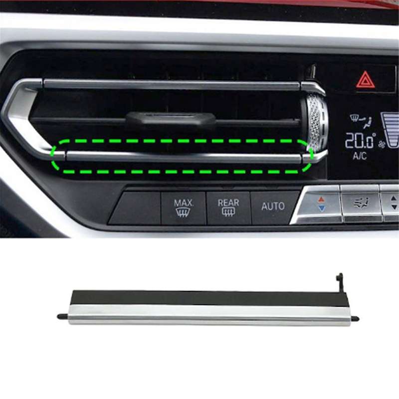 Car Central Lower Left Air Conditioning Vent Grill Blade Repair Kit for 3 Series G20 2019-2022 Z4 G2