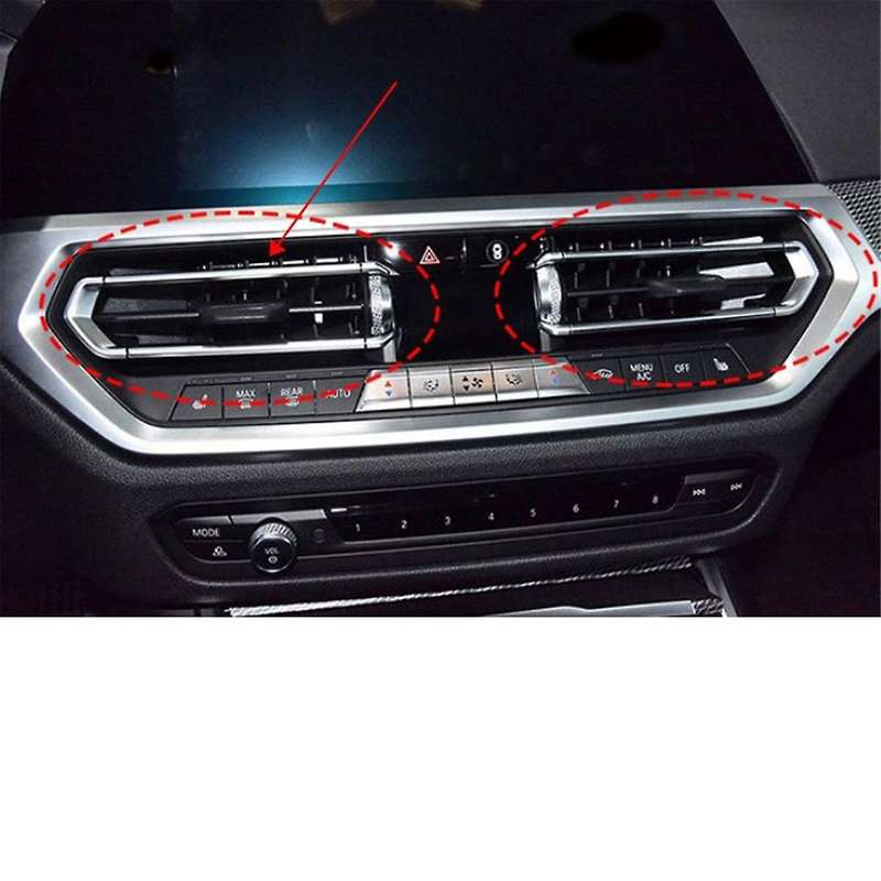 Car Central Upper Left Air Conditioning Vent Grill Blade Repair Kit for 3 Series G20 2019-2022 Z4 G2