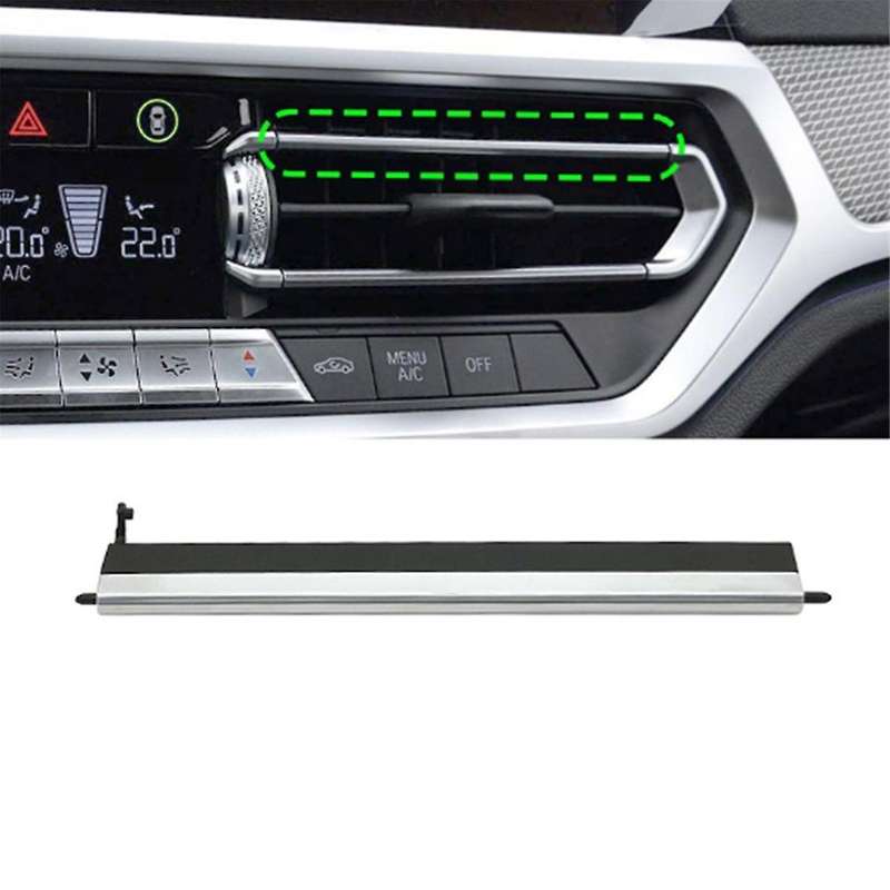 Car Central Upper Right Air Conditioning Vent Grill Blade Repair Kit for 3 Series G20 2019-2022 Z4 G