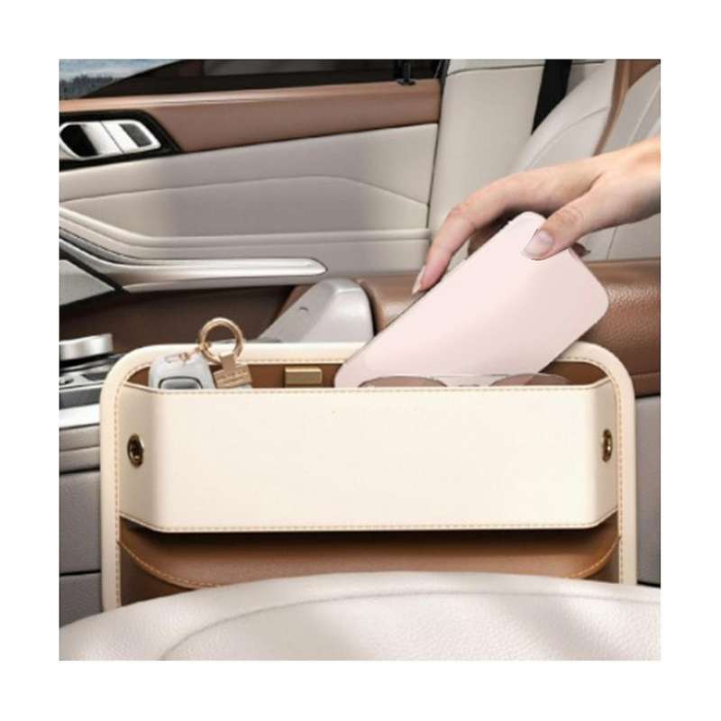 Car Centre Storage Box Main and Passenger Storage Pockets Crevice Padding Storage Box Car Interior