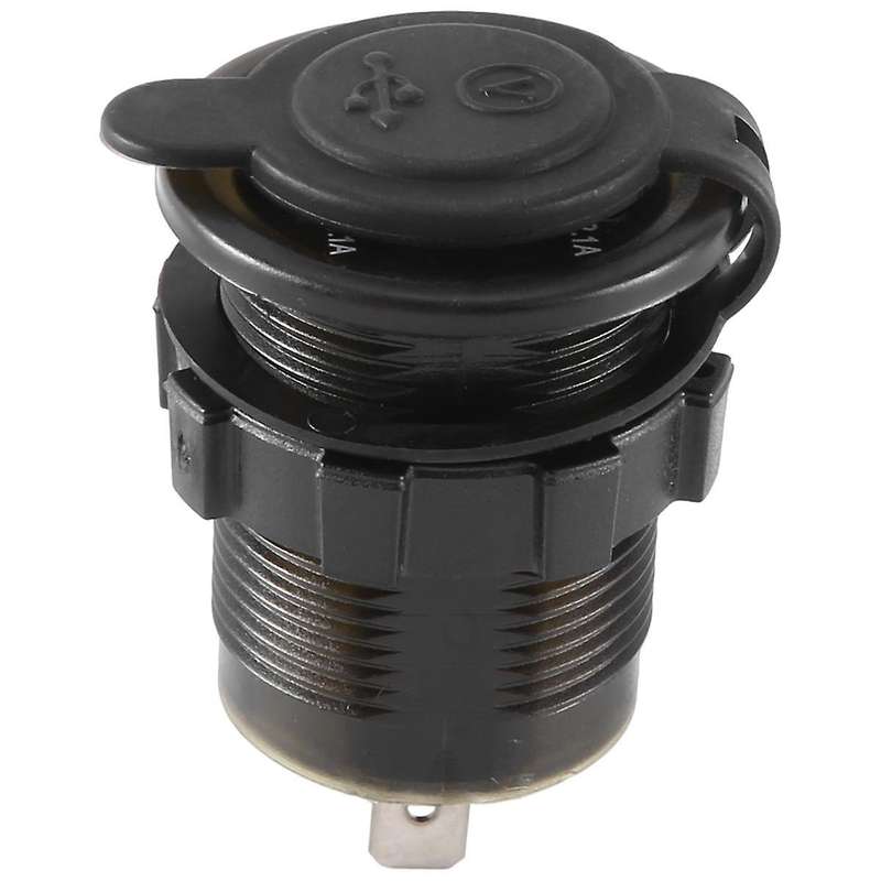 Car Charger Car Bluetooth Digital Display One for Two Dual USB Car Charger Universal Green Light