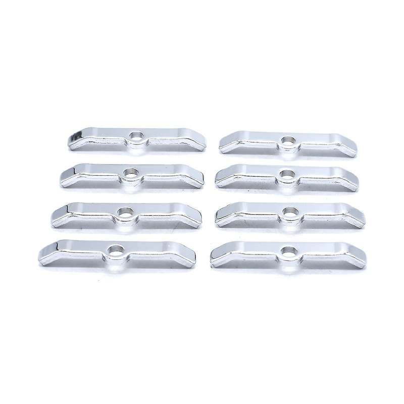 Car Chrome 3 Inch Valve Cover Spreader Bars Fixed Tabs for 283 305 327 350 Car Accesories