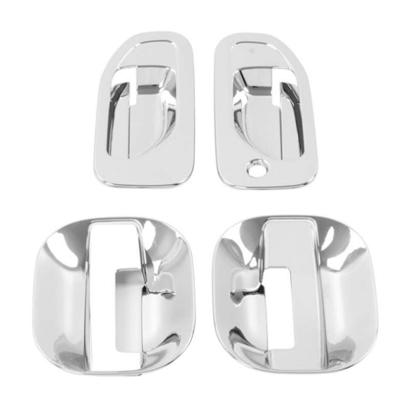 Car Chrome Door Handle Bowl Door Handle Protective Cover Trim for NV200 2010-2018