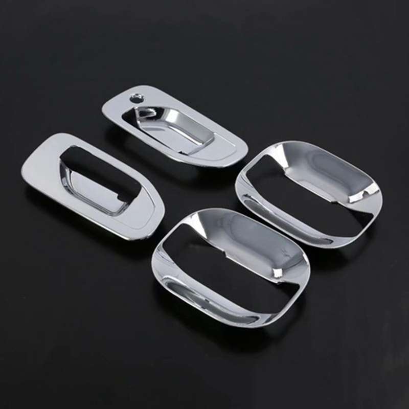 Car Chrome Door Handle Bowl Door Handle Protective Cover Trim for NV200 2010-2018