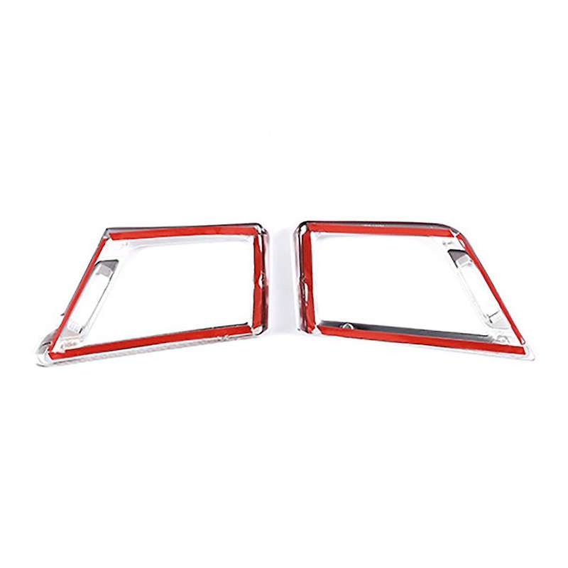 Car Chrome ABS Side Air Outlet Frame Cover Trim for  X1 2011-2015