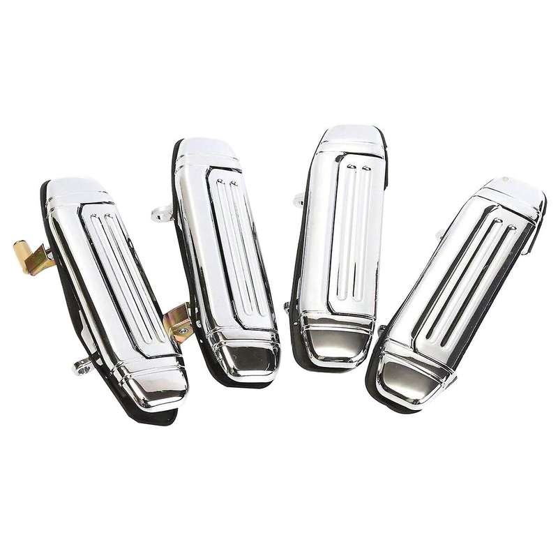 Car Chrome Door Handle Accessories Compatible Mitsubishi Pajero 1992-1997