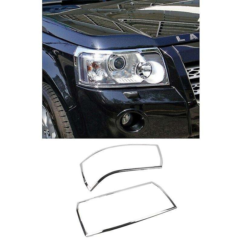 Car Chrome Bezel Headlight Frame Decoration for 2 2006-2010