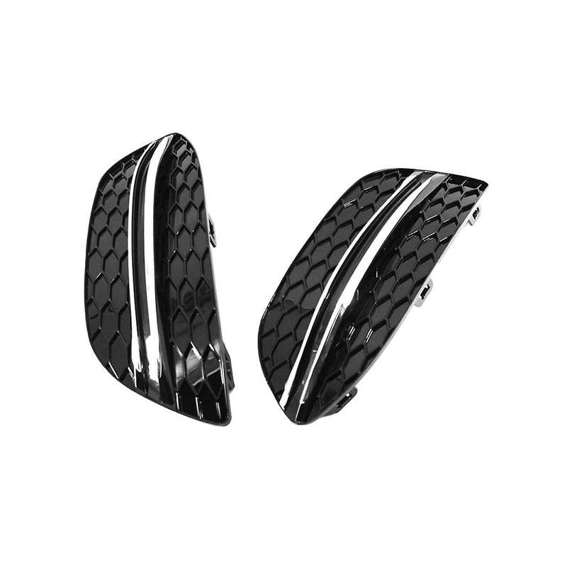 Car Chrome Front Bumper Grille Fog Light Cover Trims for C-class W205 2058851623 2058851523 2058850