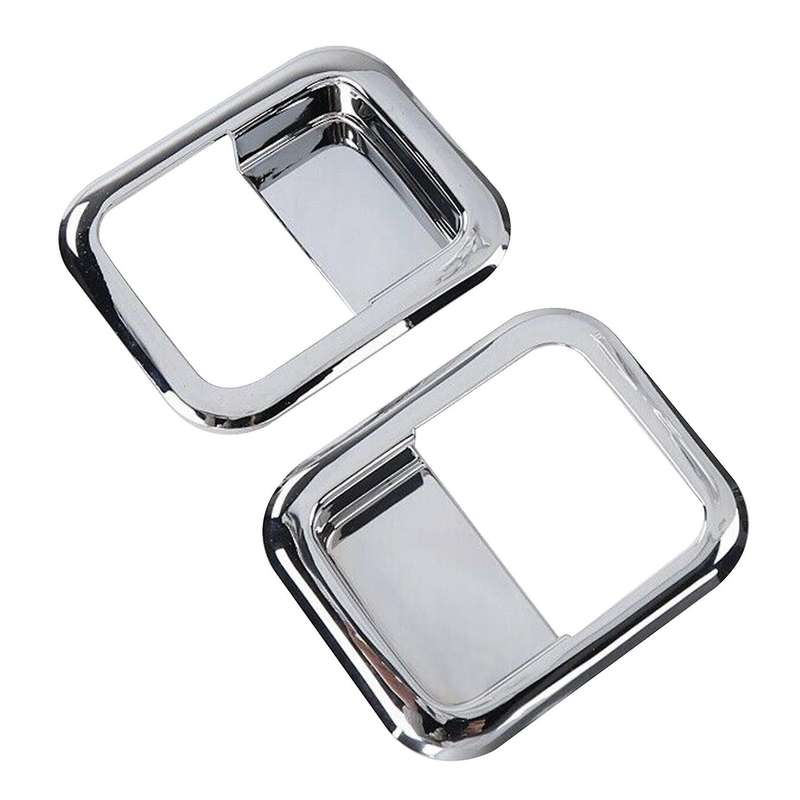 Car Chrome External Door Handle Bowl Cover Trim for Wrangler TJ 1997-2006